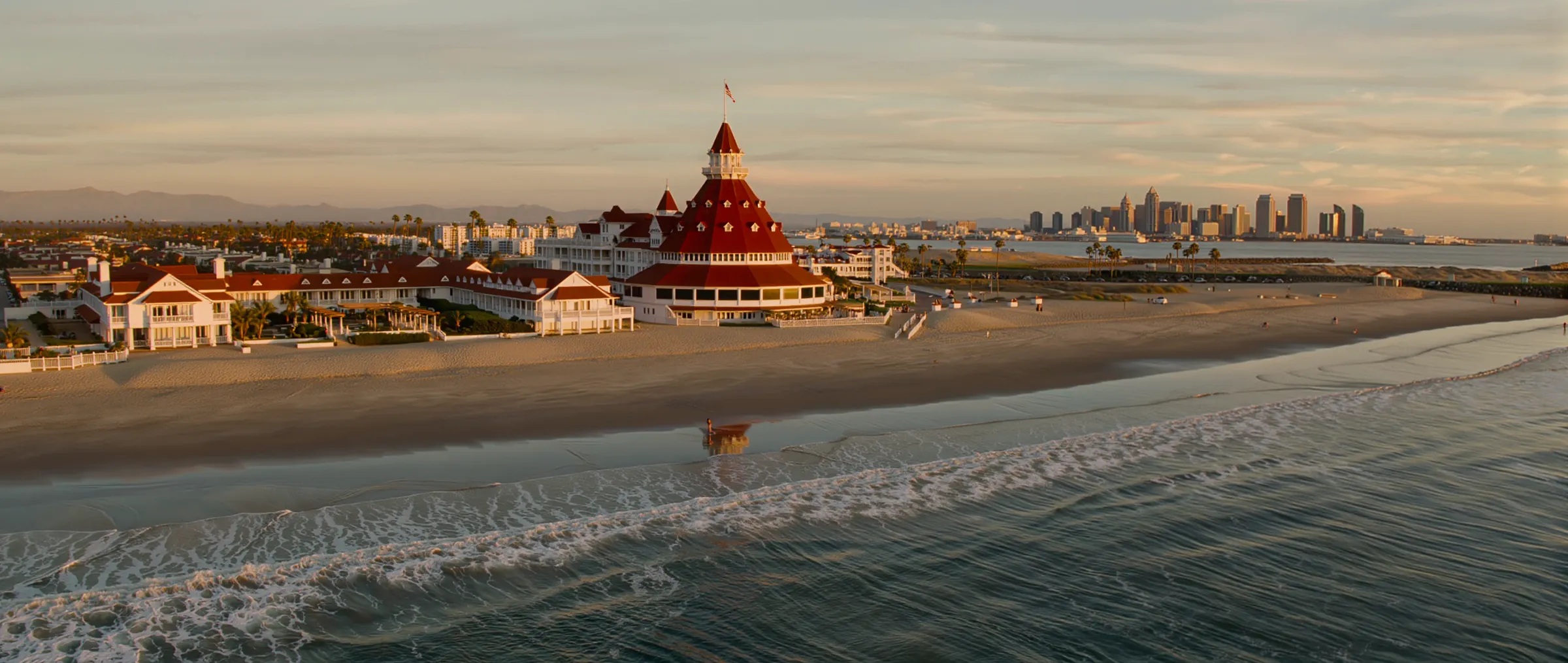 Coronado skyline view across the bay